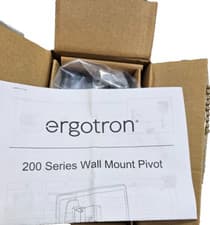 Image of Ergotron 200 Series Signle Monitor Arm / VESA Wall Mount, 38" 25LBS w/ PIVOT NEW