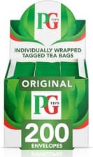 Image of PG Tips Original Tea Bags - 200 Tea Bags