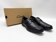 Image of Clarks SCALA STEP Youth Leather Black Girls SCHOOL SHOES  - UK 4 G - RRP = £52