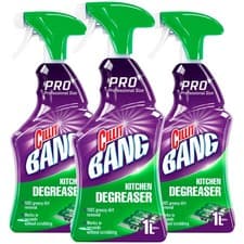Image of 3 x Cillit Bang Professional Range Degreaser & Dirt Remover Spray Cleaner 1L