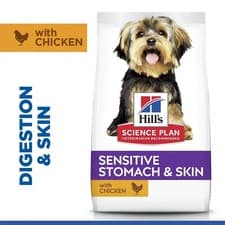 Image of Hills Science Plan Adult 1+ Sensitive Stomach & Skin Small & Mini Dry Dog Food
