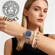Image of New Luxurious VERSACE 35MM-Quartz Watch Women’s fashion watch with box(Free Tax)