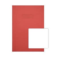 Image of Rhino Exercise Book Plain 80 Pages A4 Plus Red (Pack of 50) VC50452