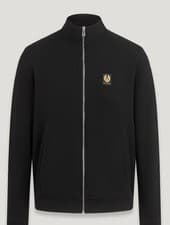 Image of Belstaff Full Zip Sweatshirt Black