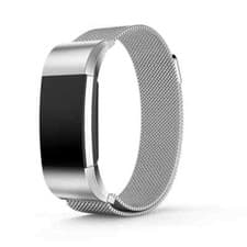 Image of Replacement Strap Milanese Bands Stainless Steel Magnet For Fitbit Charge 2