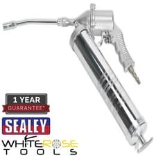Image of Sealey Grease Gun Air Operated Continuous Flow -Pistol Type