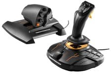Image of Thrustmaster T-16000M FCS Hotas Black Orange USB Joystick Analogue / Digital MAC