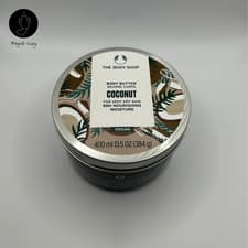 Image of Body Shop Coconut Body Butter 400ml Vegan Hydrating Nourishing Dry Skin
