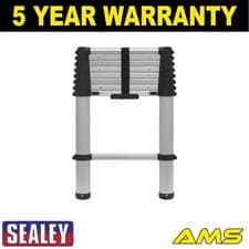 Image of Sealey Telescopic Ladder 9-Tread Aluminium EN 131 ATL09