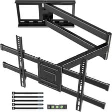 Image of TV Wall Bracket, Extra Long Articulating Arm for 32-75 Inch Tvs, Full Motion TV