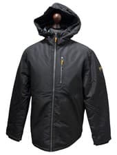 Image of BNWT Jack & Jones Mens Black Lightweight Hooded Jacket Full Zip - UK Size Medium