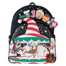 Image of Loungefly The Nightmare Before Christmas Mini backpack Disney NBC Journey Town