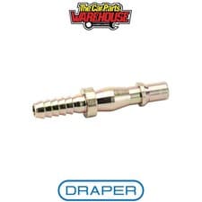 Image of Draper 25834 1/4" Bore PCL Air Line Coupling Adaptor/Tailpieces (5 Piece)