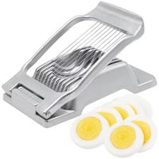 Image of Heavy Duty Aluminium Egg Slicer for Hard Boiled Eggs Strawberry Slicer UK.