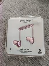 Image of Happy Plugs Ear Piece II Pink Bluetooth Earphones New In Box