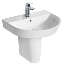 Image of Ideal standard E138601 55cm washbasin 1 tap hole
