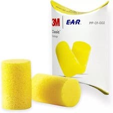 Image of 3M EAR Classic Foam Ear Plugs, Sleep Aid, SNR 31dB Factory Sealed 100% Hygienic