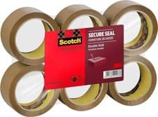 Image of Scotch tape 3M Packaging Tape in Brown colour, 50 MM x 66 m"