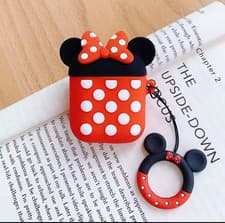 Image of Disney Minnie Mouse Silicon Earbuds Case (Air pods Compatible)