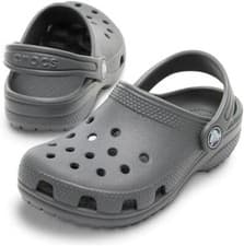 Image of Crocs Boys Kid's Classic Toddler Grey Clogs
