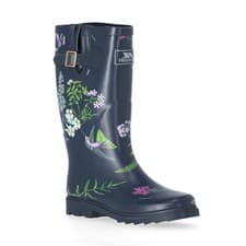 Image of Trespass Womens Full Length Printed Welly Wellington Boot - Elena