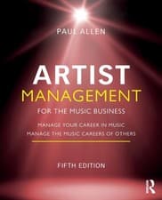 Image of Artist Management for the Music Business by Paul Allen (Paperback Book)