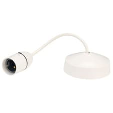 Image of Mk 1186 Whi 6A Pendant Set 150mm
