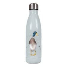Image of Wrendale Designs 'Guard Duck' Duck 500ml Water Bottle