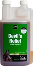 Image of NAF Devil's Relief 1L – Herbal Joint Support for Horses – 1 l (Pack of 1)