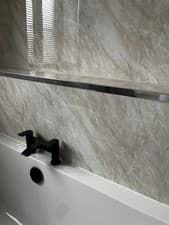Image of Pack Of 2 Pergamon Marble 1000mm x 2400mm x 10mm Shower Wet wall panels
