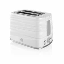 Image of Swan Symphony 2 Slice Toaster White ST31050WN 930W Removable Crumb Tray