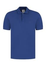 Image of Genuine New BMW Polo Shirt Blue Embroided Logo 80145B5F546