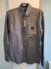 Image of Hugo Boss Men's Casual Slim Fit Medium Long Sleeve Shirt Brand New with Tags