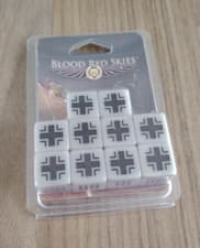 Image of BLOOD RED SKIES GERMAN DICE SET