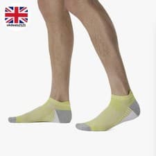 Image of Asics Men's Performance Run Ankle Socks Size 11.5-13 Cushioned Anti-Blister Fits