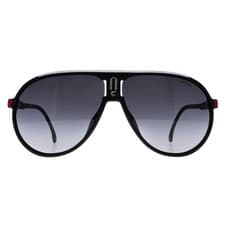 Image of Carrera Sunglasses Champion/N OIT 9O Black Red Dark Grey Gradient