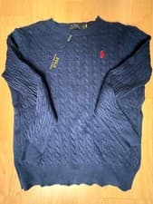 Image of Polo Ralph Lauren Women's Cable Knit Jumper Size M