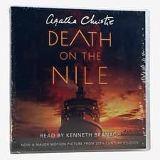 Image of Agatha Christie Poirot AudioBook CD Death On The Nile Unabridged Kenneth Branagh