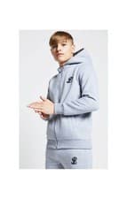 Image of ILLUSIVE LONDON BOYS CORE ZIP THROUGH HOODIE - GREY. size 15 Years. (RRP £40)