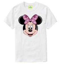 Image of Kids Girls Ladies t-shirt disney inspired Minnie mouse T-shirt various colours