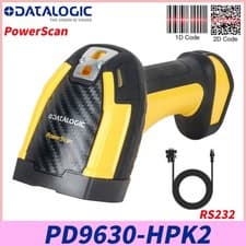 Image of Datalogic PowerScan PD9630-HPK2 Industrial Ultra-Rugged Barcode Scanner RS232