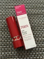 Image of Clarins joli Rouge Refillable Velvet Lipstick In Shade 760V Pink Cranberry