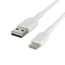 Image of Belkin CAB001BT2MWH USB cable 2 m USB A USB C White