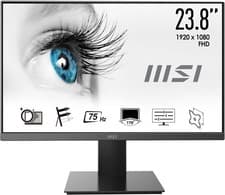 Image of MSI 23.8" Full HD 1080P 100Hz FreeSync VA Monitor PRO MP2412 - Black R