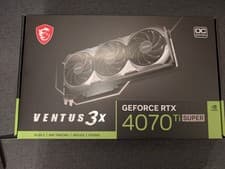 Image of MSI Ventus GeForce RTX 4070 Ti Super 16GB GDDR6X 3x OC 12 Months
