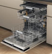 Image of Whirlpool W7I HT40 TS UK Built-In 15 Place Settings Dishwasher - Black