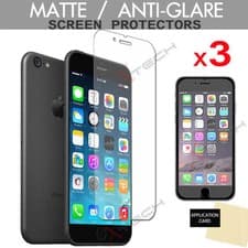 Image of 3 Pack of ANTI-GLARE MATTE Screen Protector Guards for Apple iPhone 6s Plus 5.5"