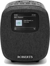Image of Roberts ORTUS5 FM/DAB/DAB+ Digital Clock Radio with Bluetooth, Alarms Black