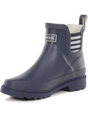 Image of Regatta Kids Harper Ankle Rain Boots Wellies - Navy