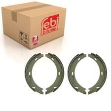 Image of Rear Brake Brake Shoe Set Fits Mercedes Benz C-Class Model 203 CLC CL Febi 26150
